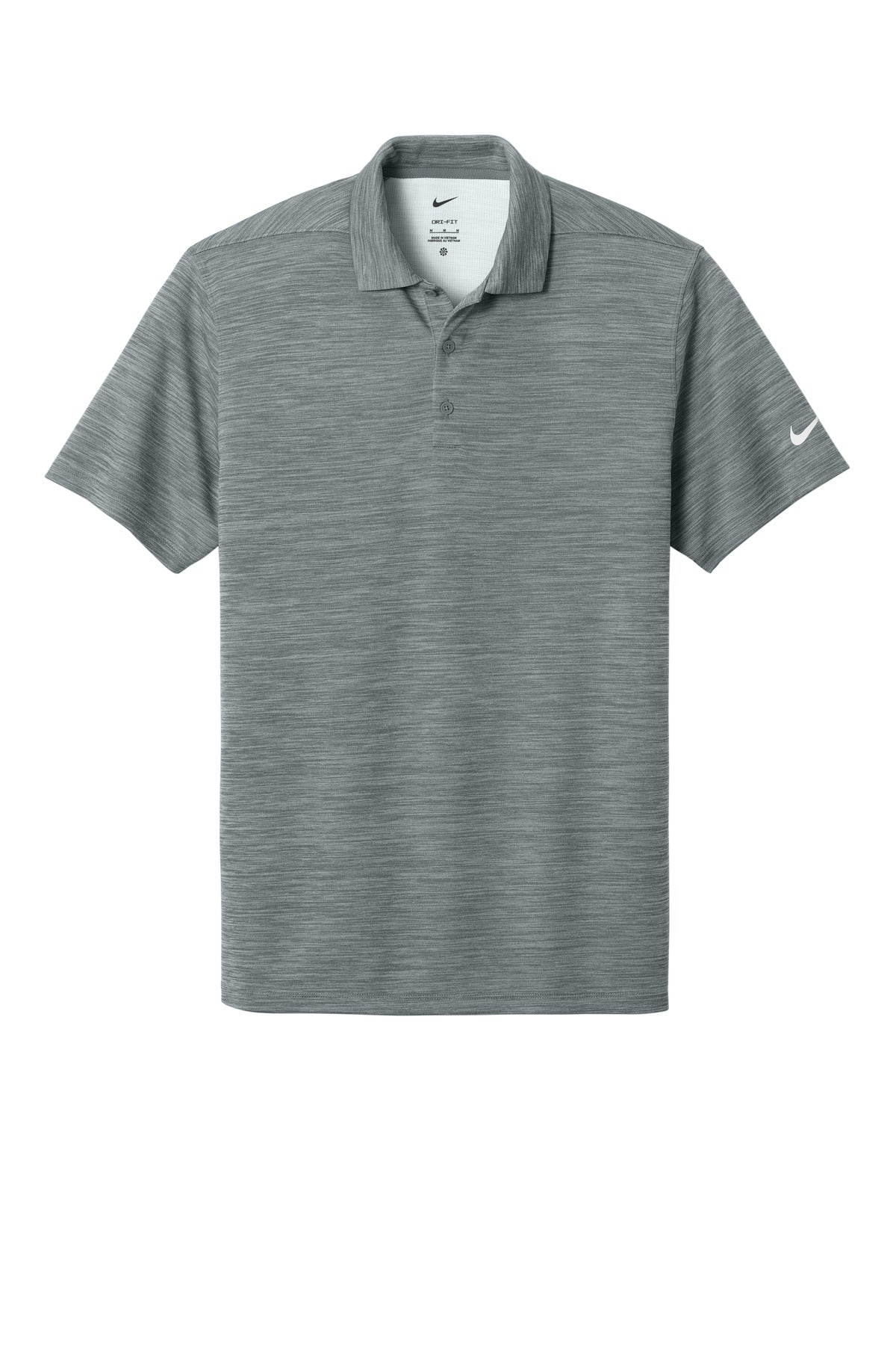 Nike Dri-FIT Striated Polo - Cool Grey