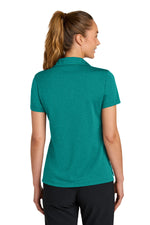 Nike Women's Dri-FIT Smooth Heather Polo - Bright Spruce Heather