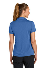 Nike Women's Dri-FIT Smooth Heather Polo - Game Royal Heather