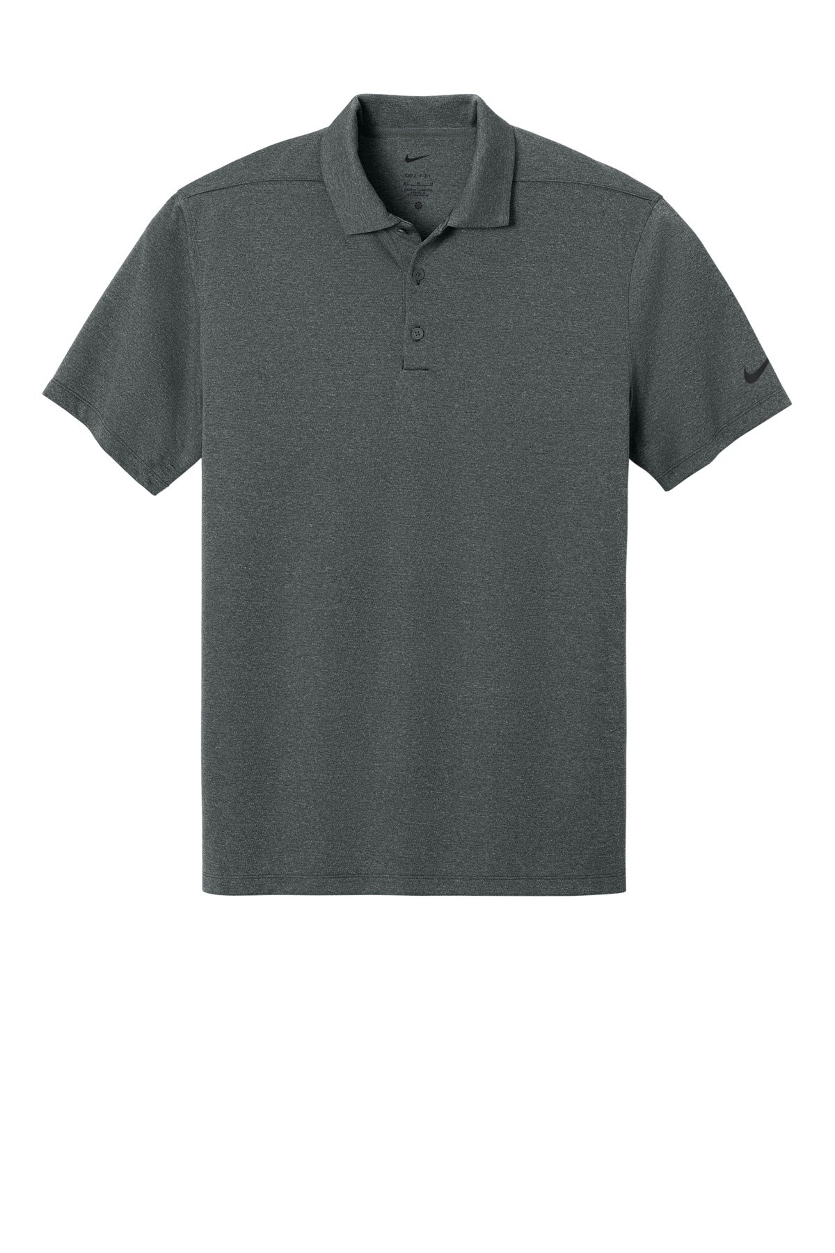 Nike Dri-FIT Smooth Heather Polo - Anthracite Heather