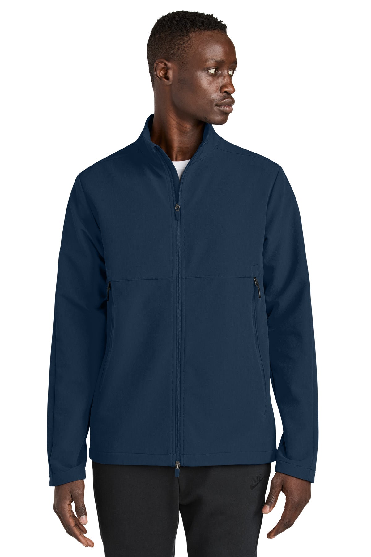 Nike Full-Zip Soft Shell Jacket - Navy