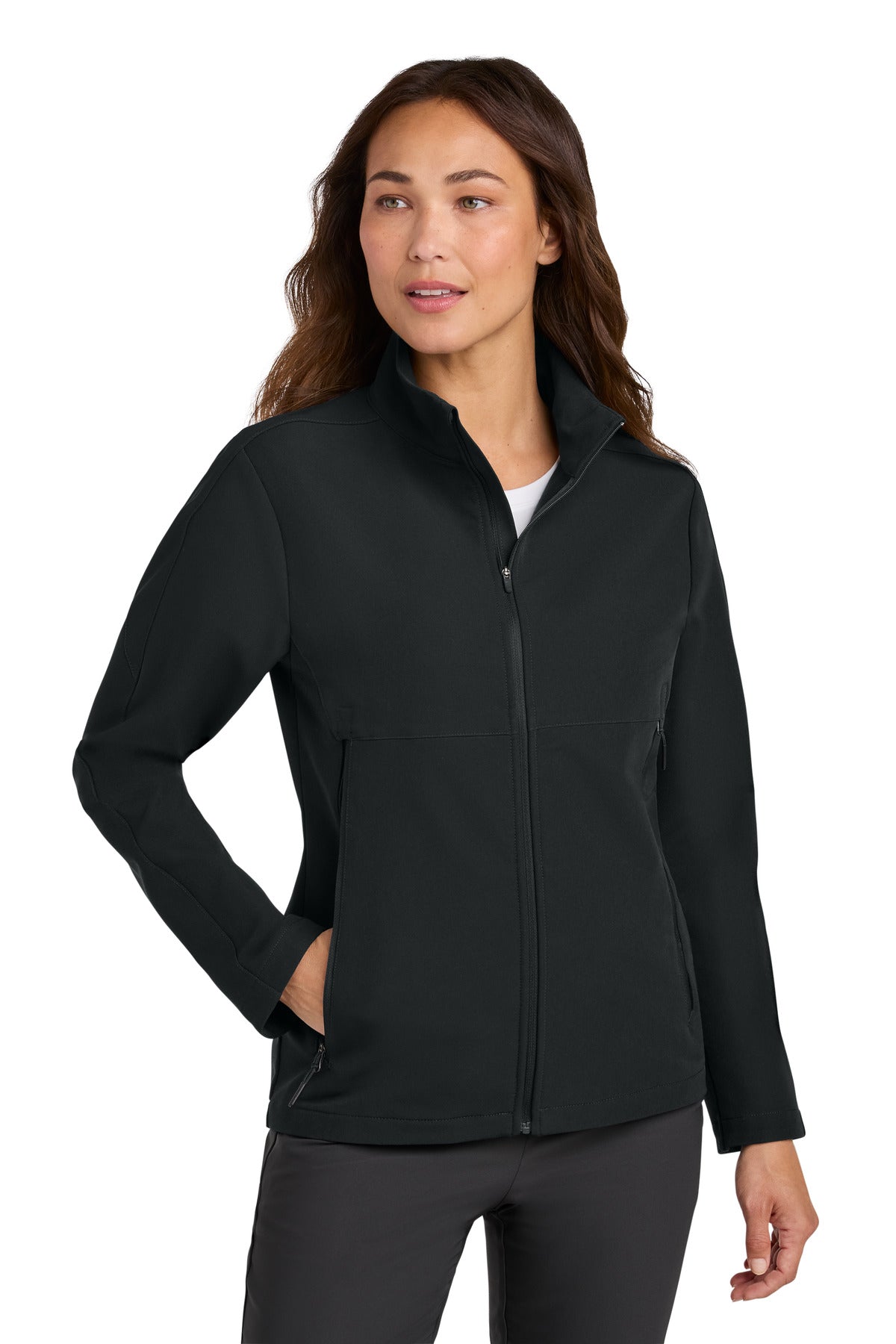 Nike Women's Full-Zip Soft Shell Jacket - Black