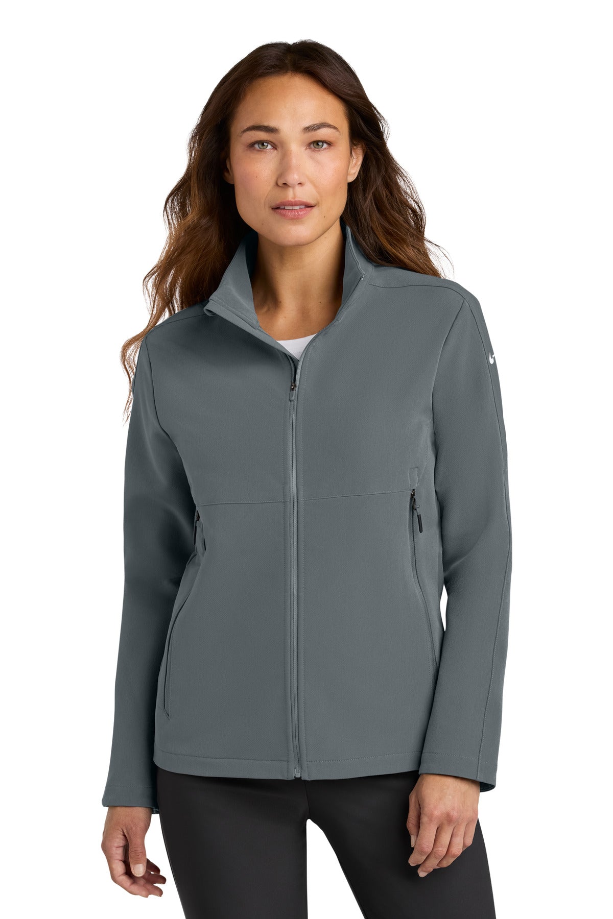Nike Women's Full-Zip Soft Shell Jacket - Dark Grey