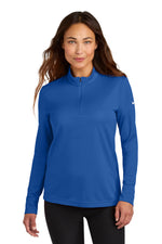 Nike Women's Essential 1/2-Zip Cover-Up - Game Royal