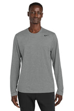 Nike Team rLegend Long Sleeve Tee - Carbon Heather