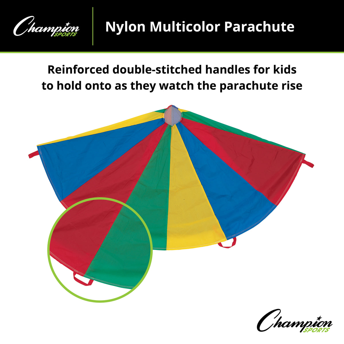 Champion Sports Nylon Multicolor Parachute