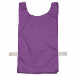 Champion Sports Heavyweight Nylon Pinnies, Youth - Dozen - Purple