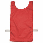 Champion Sports Heavyweight Nylon Pinnies, Youth - Dozen - Red
