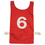 Champion Sports Numbered Heavyweight Nylon Pinnies, Youth - Dozen