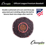 Champion Sports Official League Premium Baseballs - Dozen