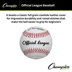 Champion Sports Official League Baseballs OLB5 - Dozen