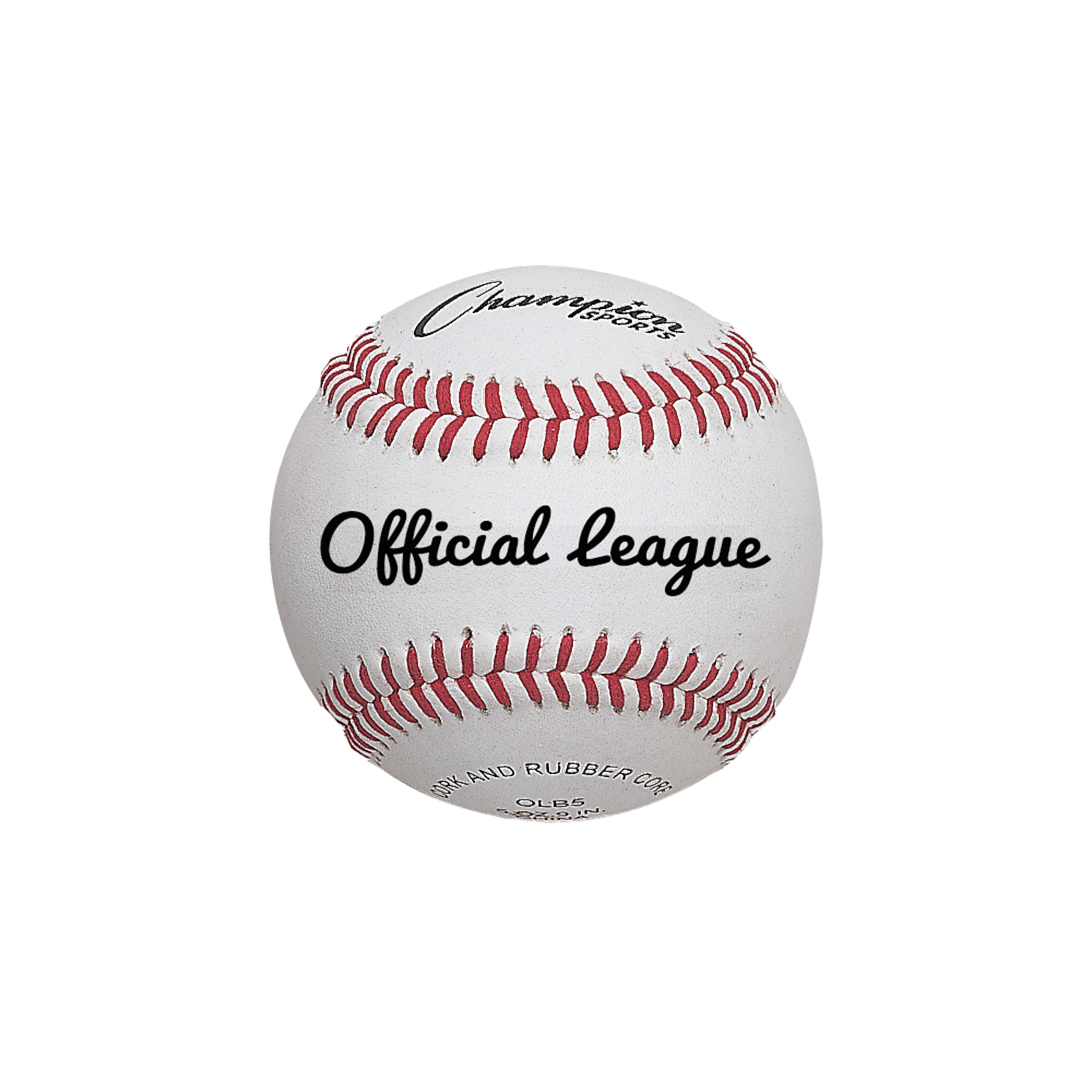 Champion Sports Official League Baseballs OLB5 - Dozen