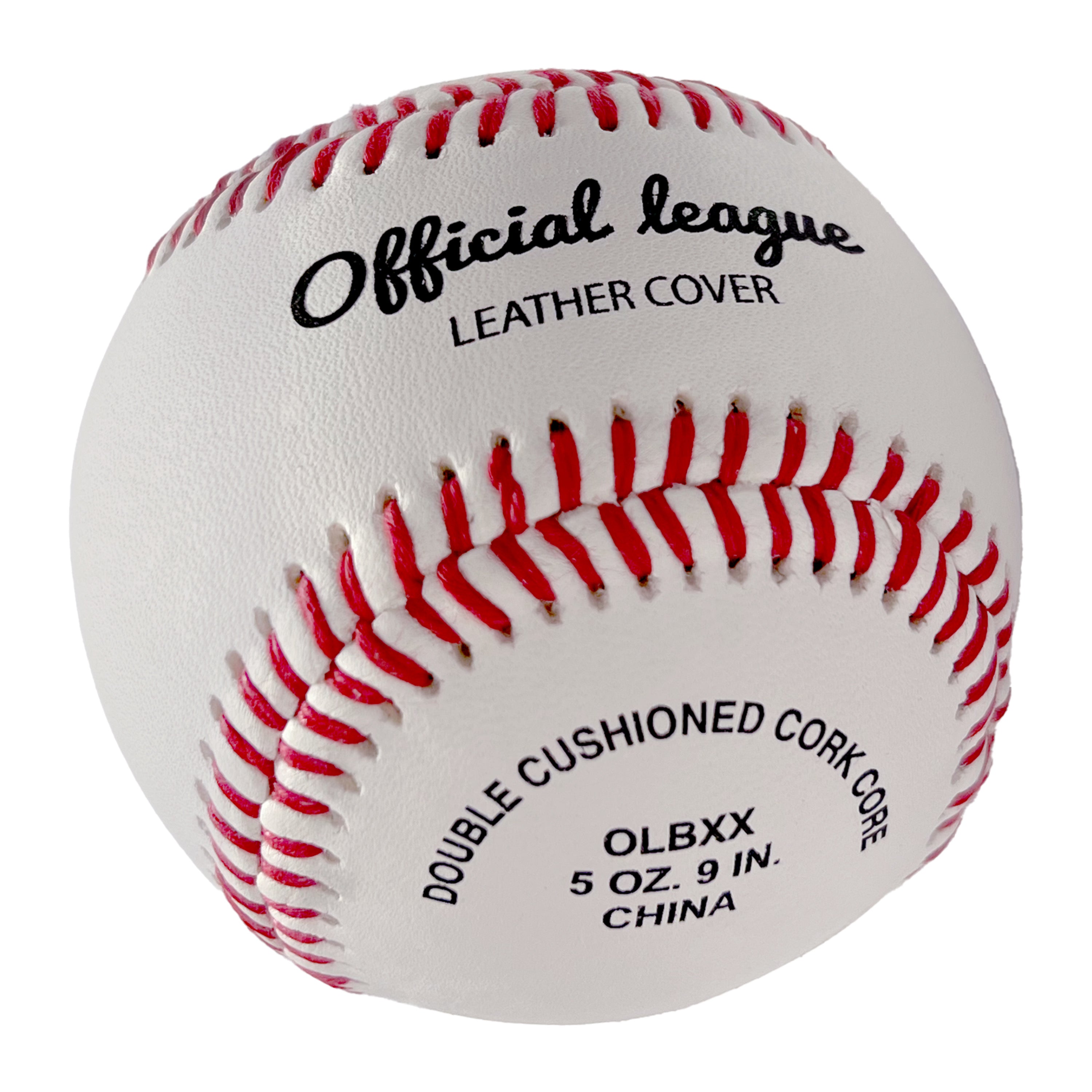 Champion Sports Blem Leather Cover Baseballs - Dozen