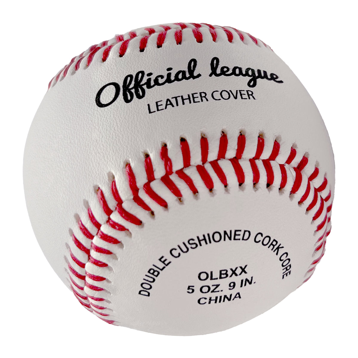Champion Sports Blem Leather Cover Baseballs - Dozen