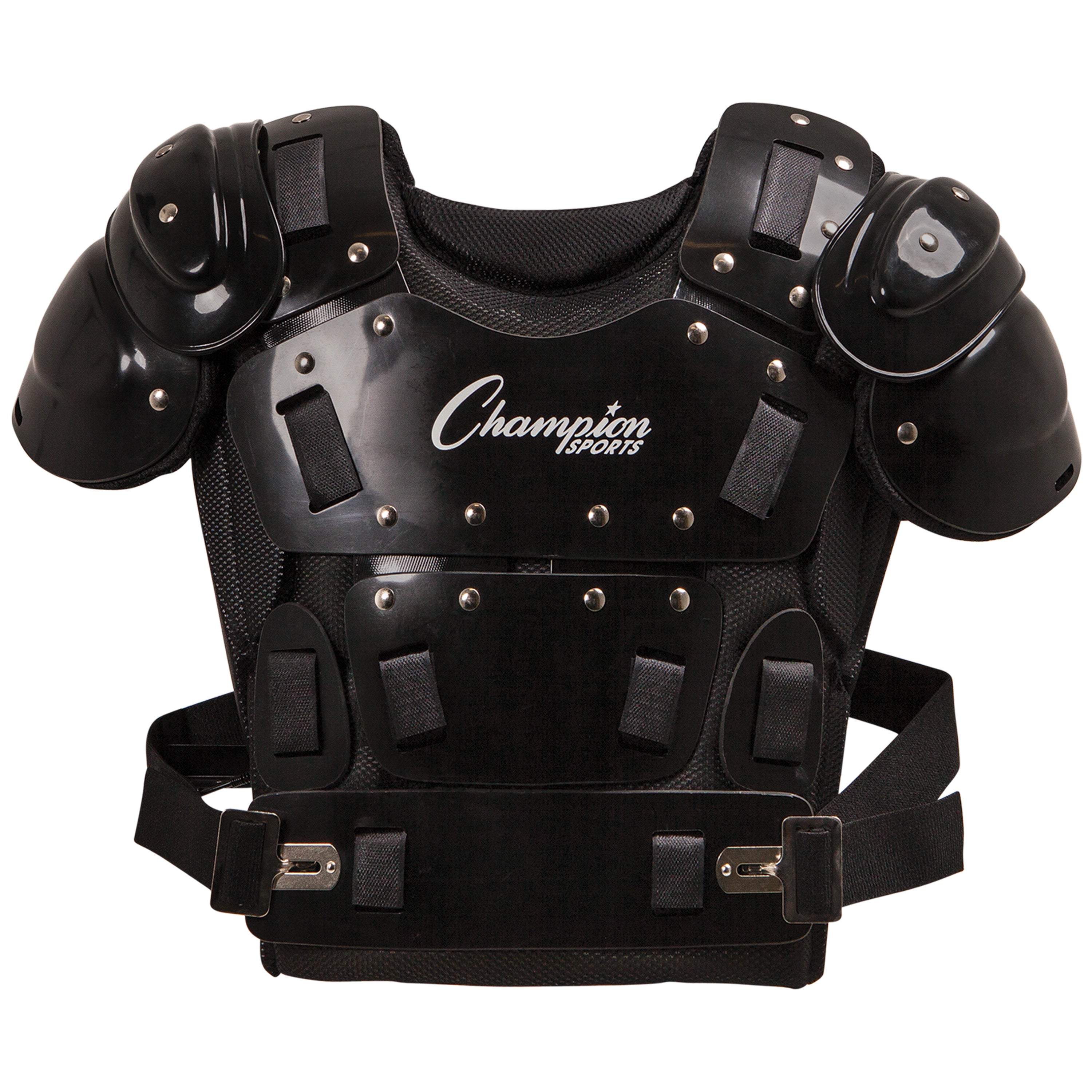 Champion Sports Outside Plastic Shield Pro Chest Protector - 17"