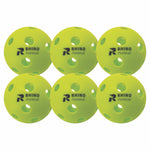 Champion Sports Rhino Injection Molded Indoor Pickleballs - Set of 6
