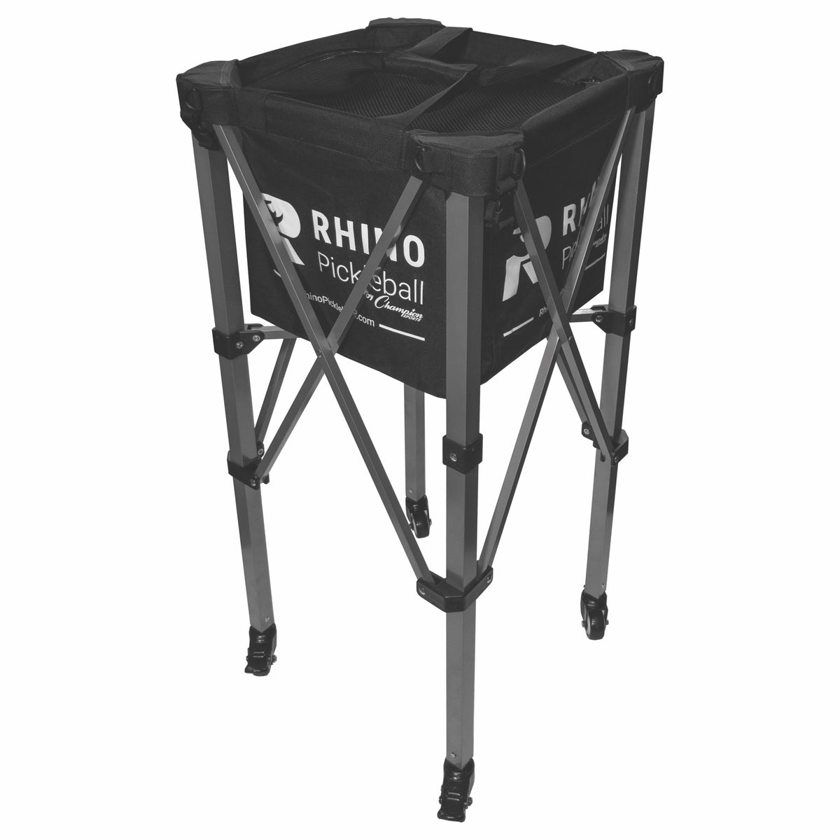 Champion Sports Rhino Pickleball/Tennis Ball Cart
