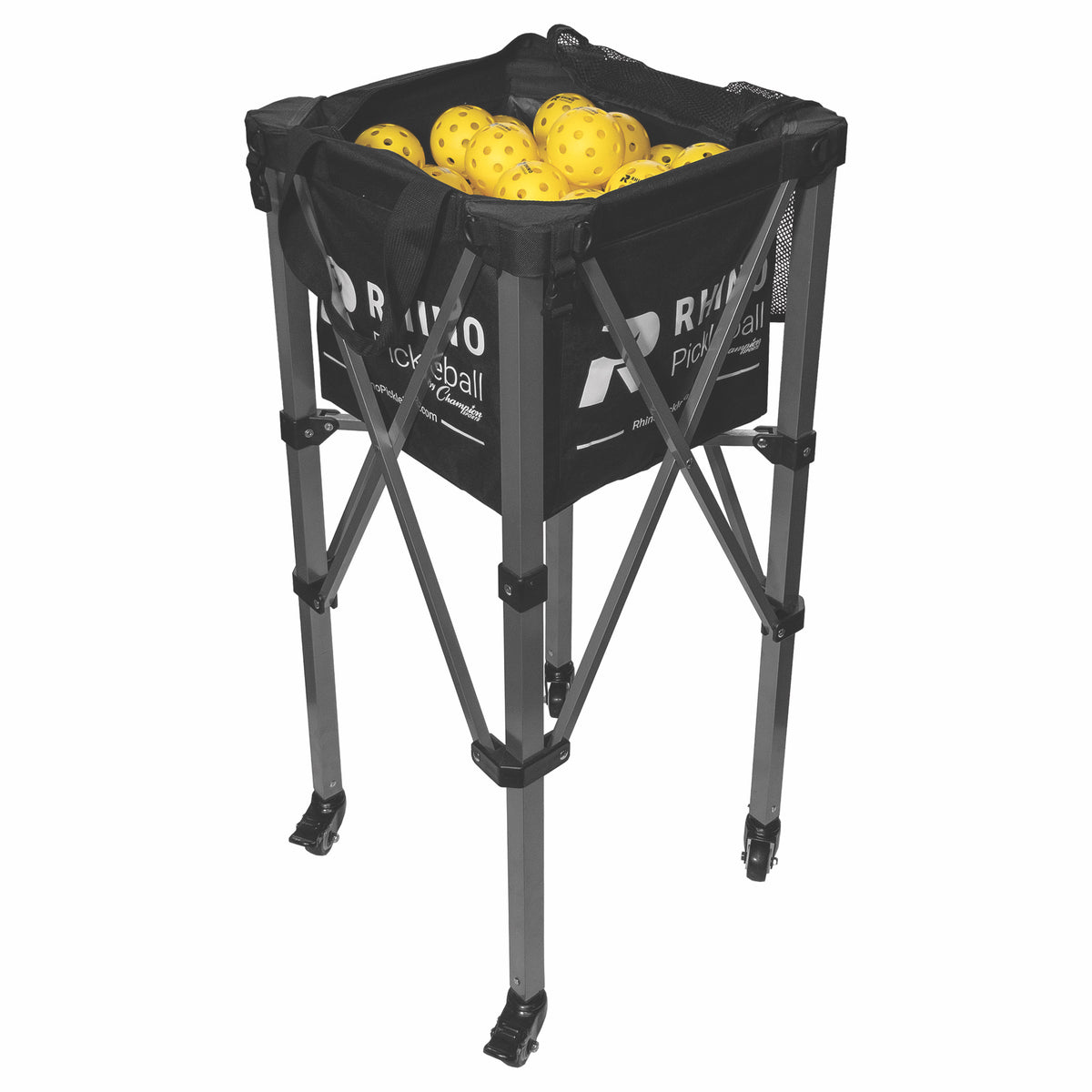 Champion Sports Rhino Pickleball/Tennis Ball Cart