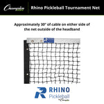 Champion Sports Rhino Pickleball Tournament Net