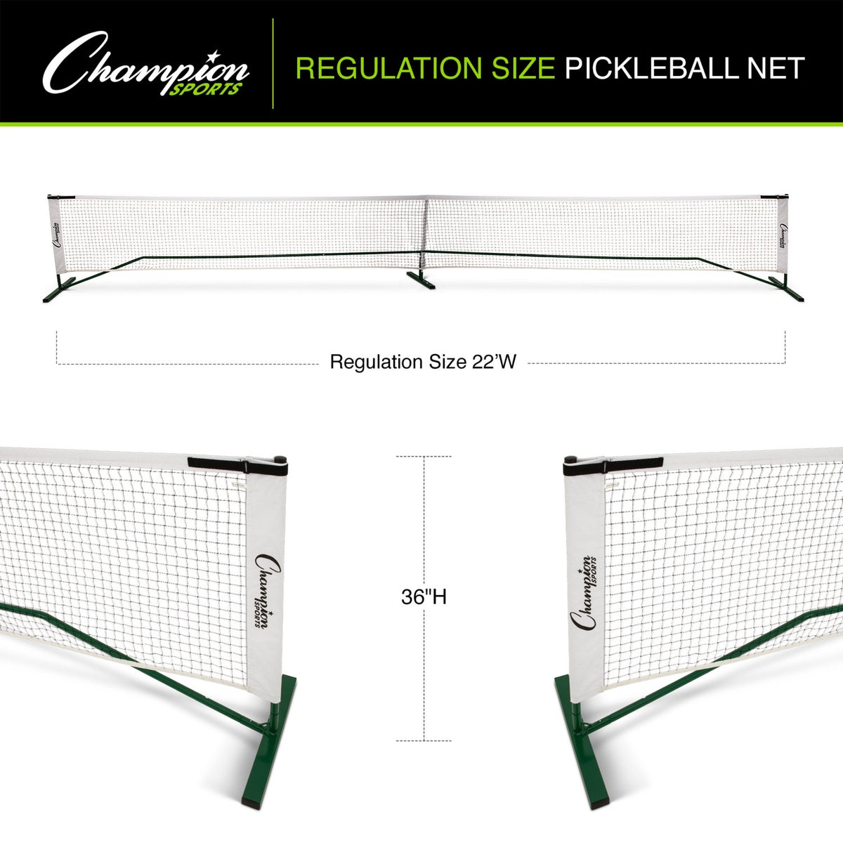 Champion Sports Rhino Pickleball Net