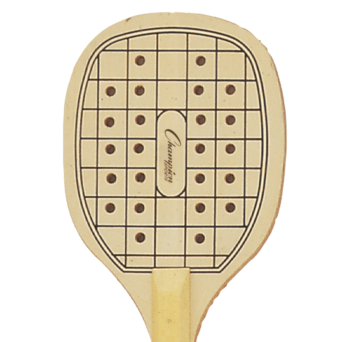 Champion Sports Wooden Paddleball Racket