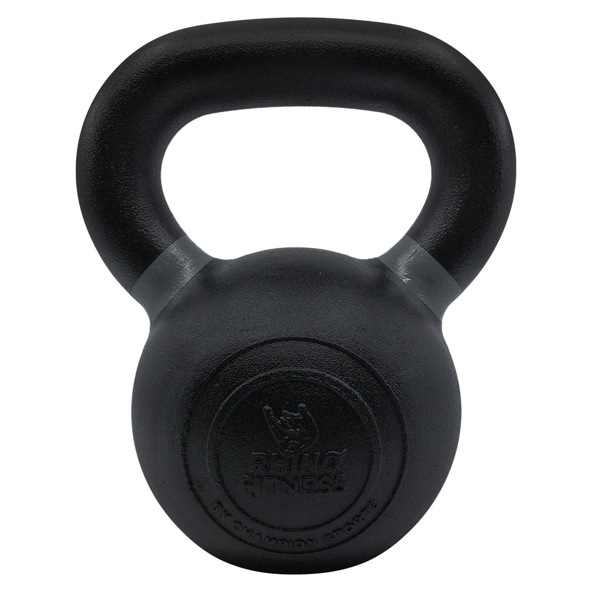 Champion Sports Rhino Fitness Iron Kettlebell - 30 lb