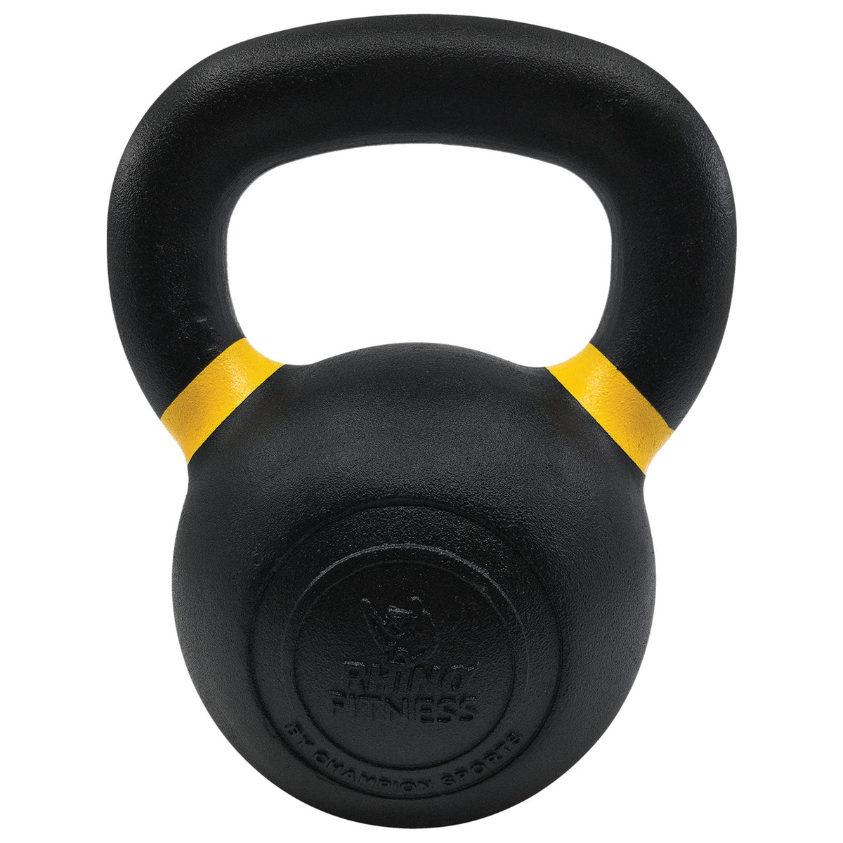 Champion Sports Rhino Fitness Iron Kettlebell - 35 lb