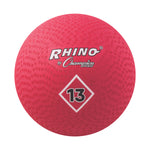 Champion Sports Playground Ball, Red - 13"