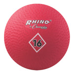 Champion Sports Playground Ball, Red - 16"
