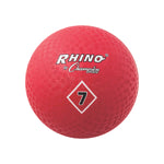 Champion Sports Playground Ball, Red - 7"