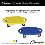 Champion Sports 12" Standard Scooter with Handles
