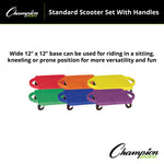 Champion Sports 12" Standard Scooter with Handles