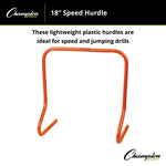 Champion Sports Speed Hurdle