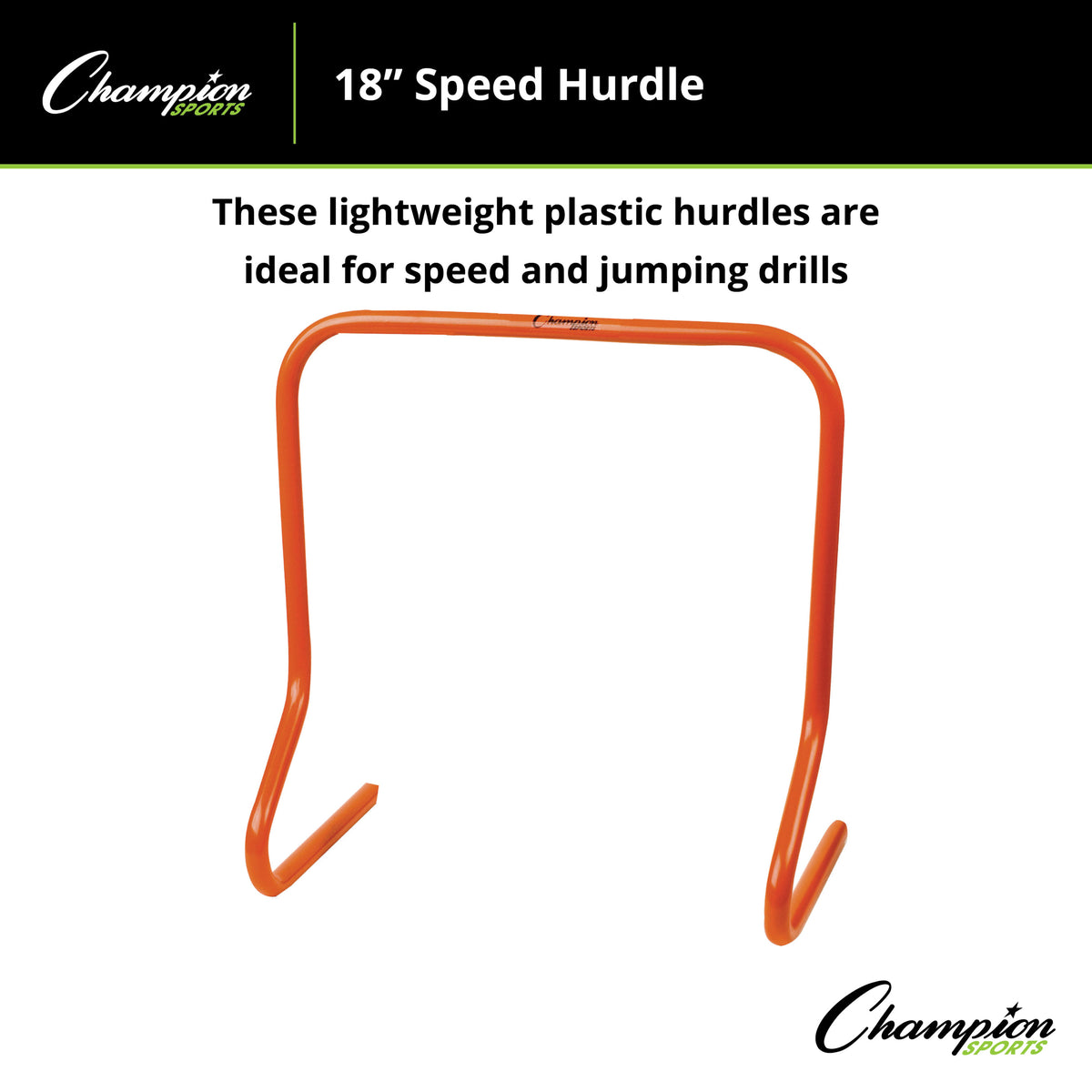 Champion Sports Speed Hurdle