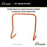 Champion Sports Speed Hurdle