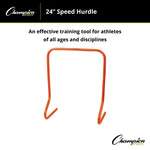 Champion Sports Speed Hurdle