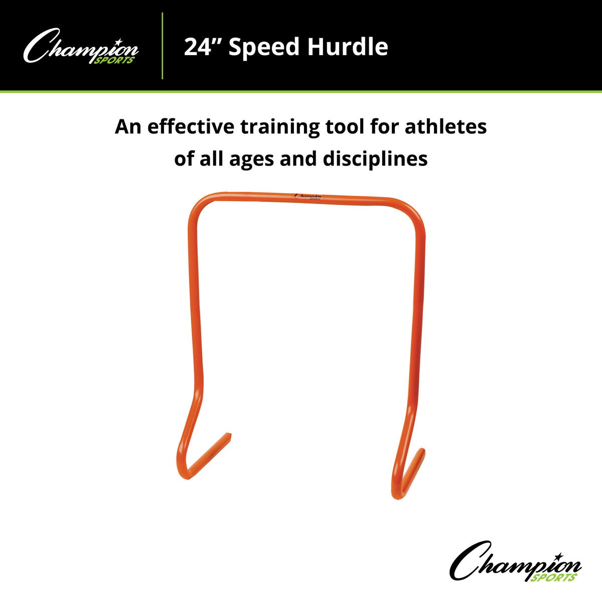 Champion Sports Speed Hurdle