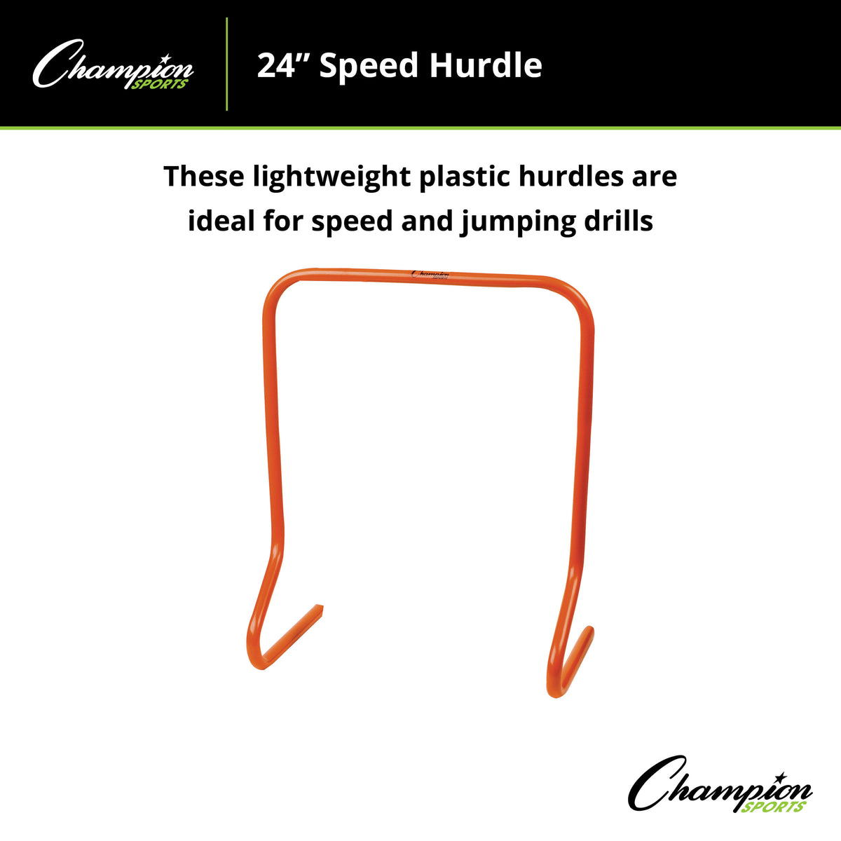 Champion Sports Speed Hurdle