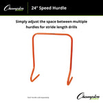 Champion Sports Speed Hurdle
