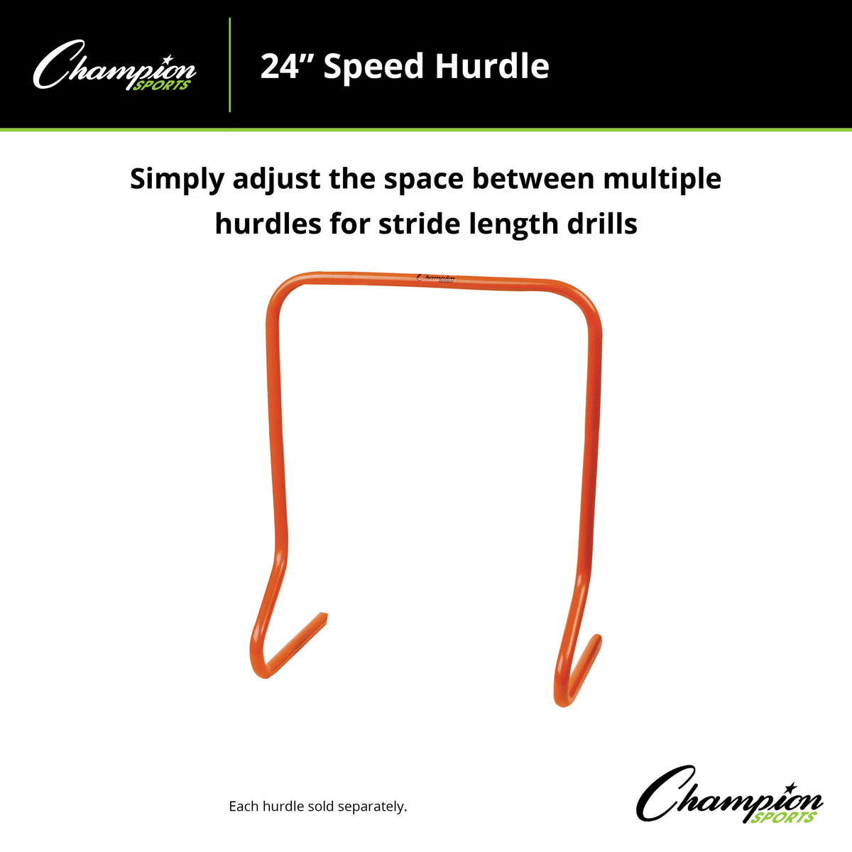 Champion Sports Speed Hurdle