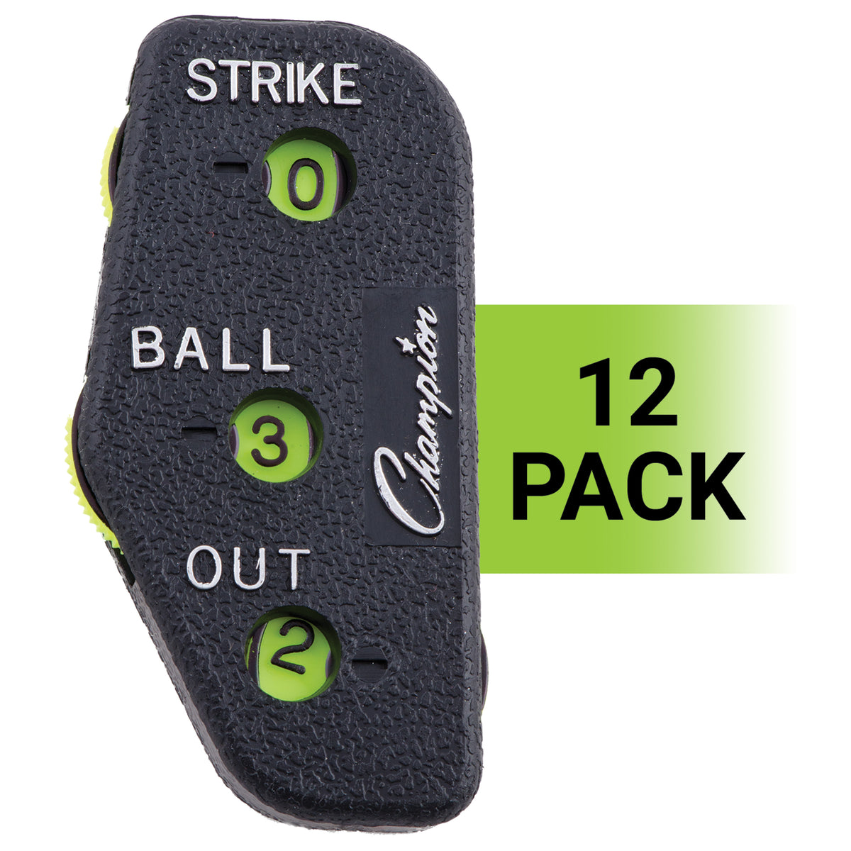 Champion Sports 3-Wheel Umpire Indicator - Pack of 12