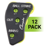 Champion Sports 4-Wheel Call Order Umpire Indicator - Pack of 12