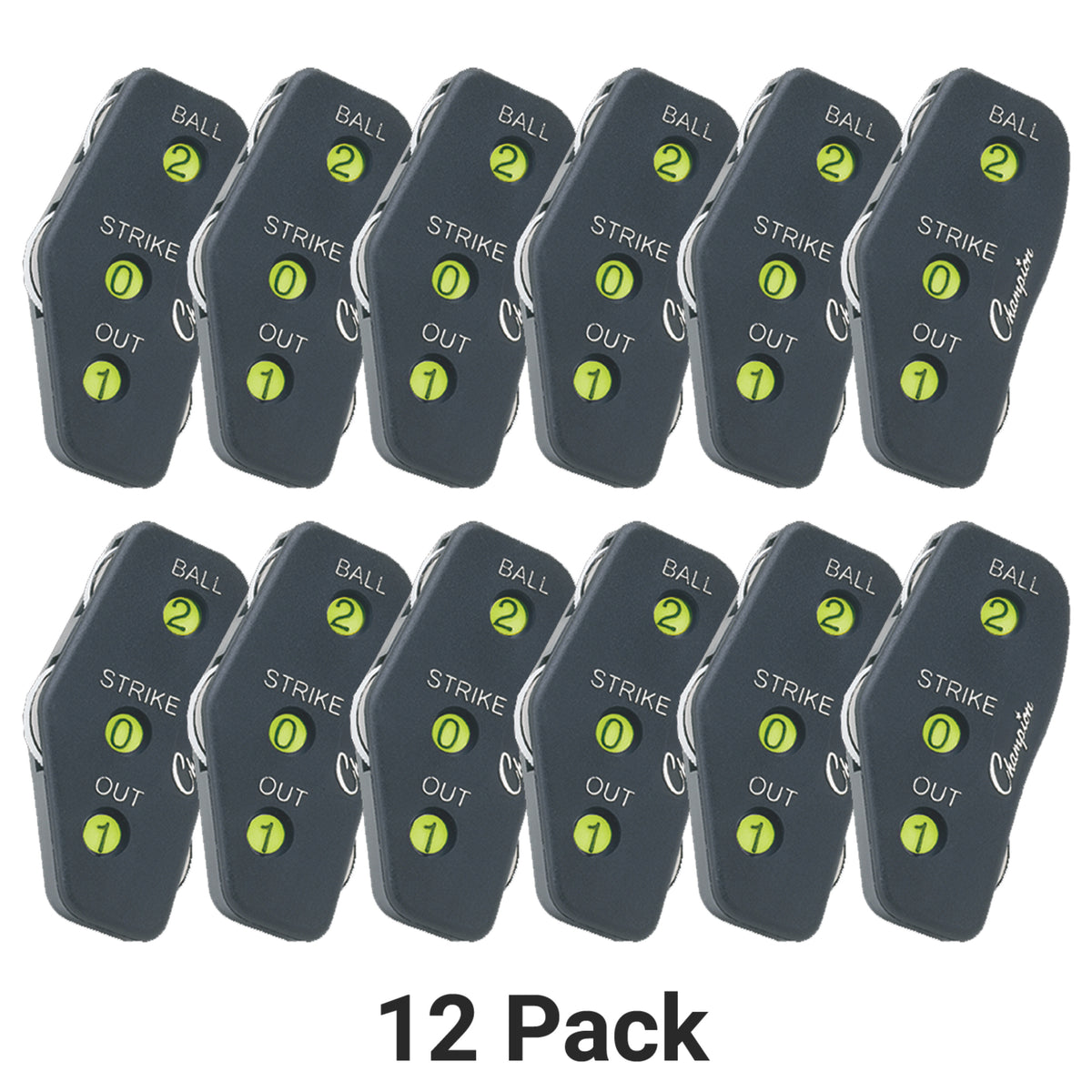 Champion Sports Oversized Umpire Indicator - Pack of 12
