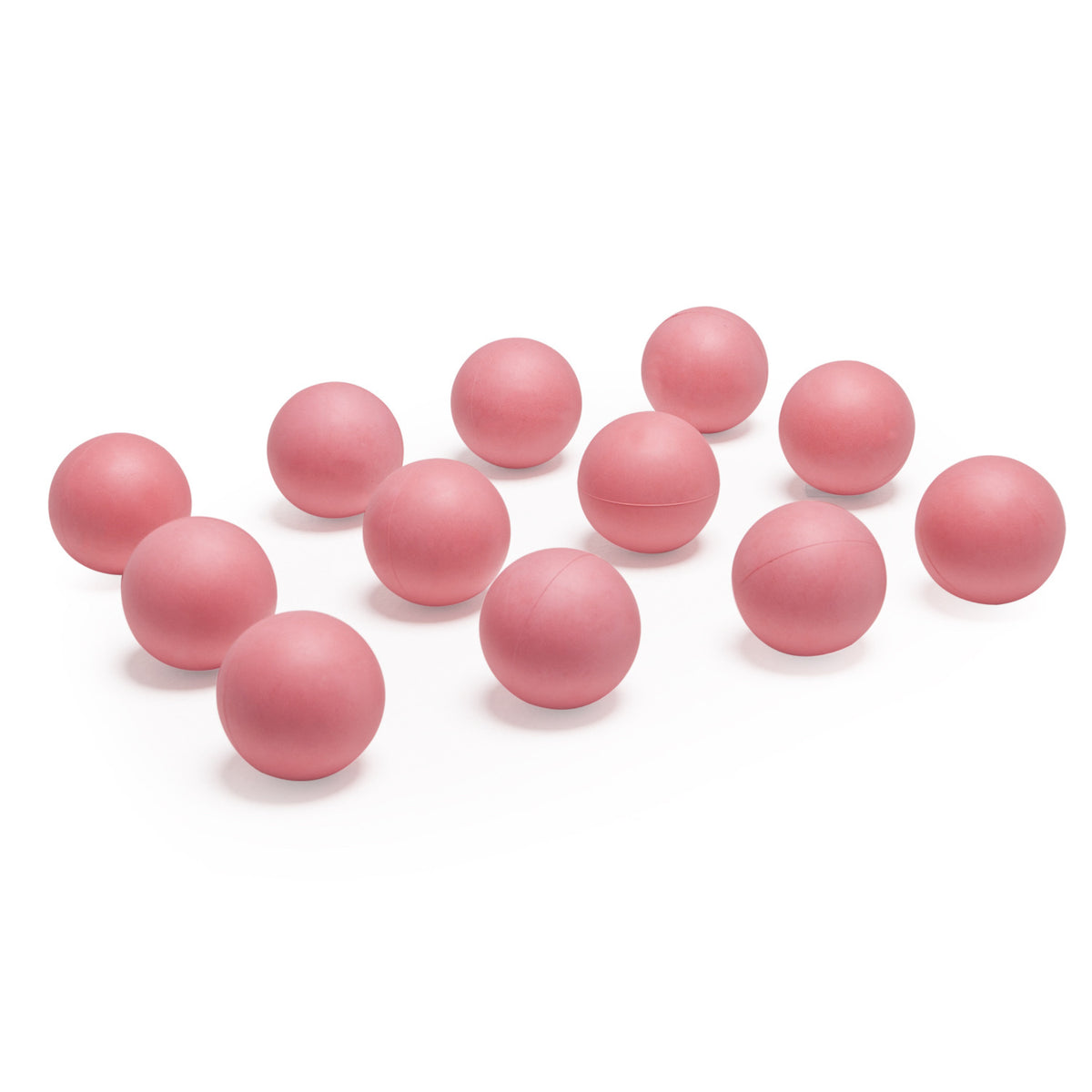 Champion Sports Sponge Lacrosse Balls - Dozen - Pink