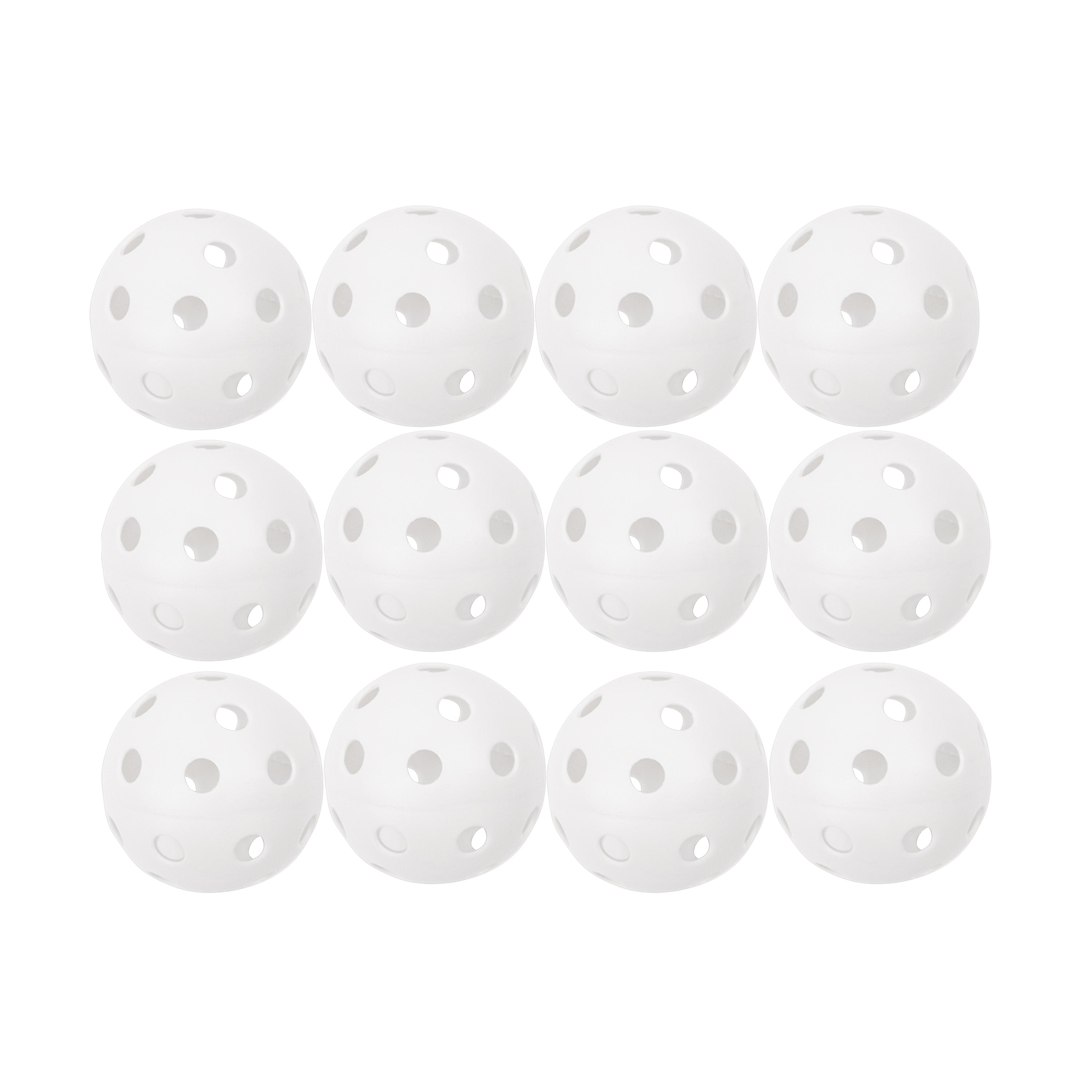 Champion Sports 12" Plastic Softballs - Dozen / White