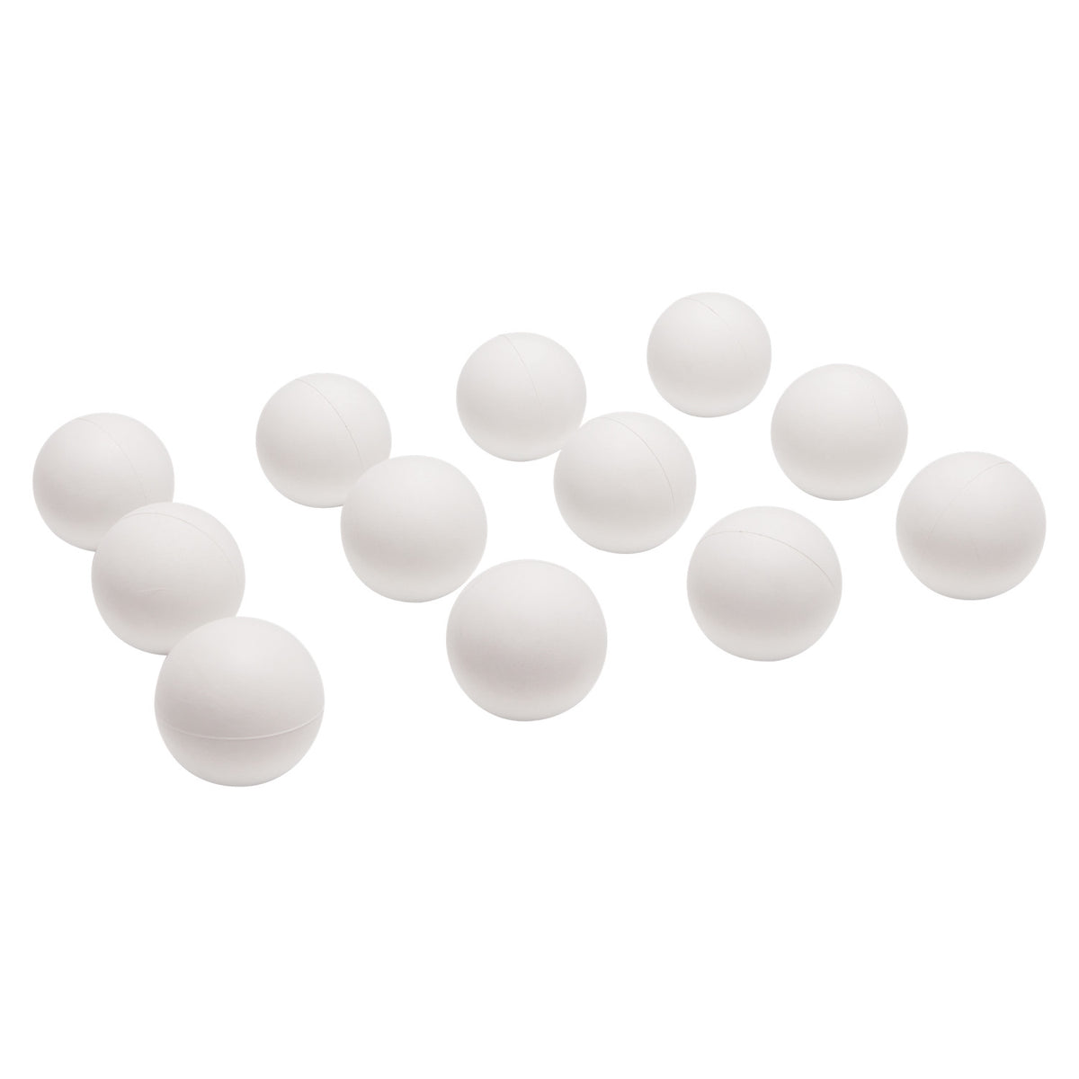 Champion Sports Sponge Lacrosse Balls - Dozen - White