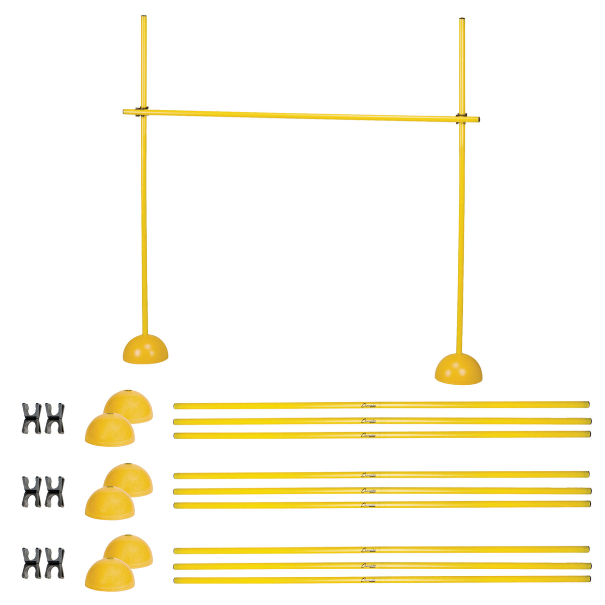 Champion Sports Agility Pole Hurdle Set