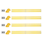 Champion Sports Agility Pole Hurdle Set
