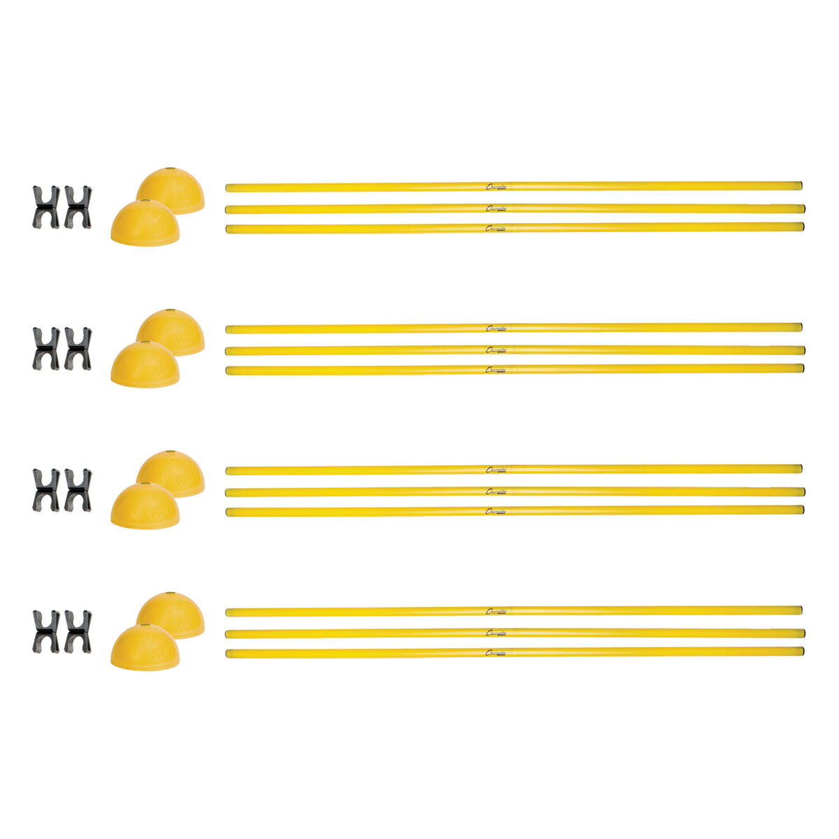 Champion Sports Agility Pole Hurdle Set
