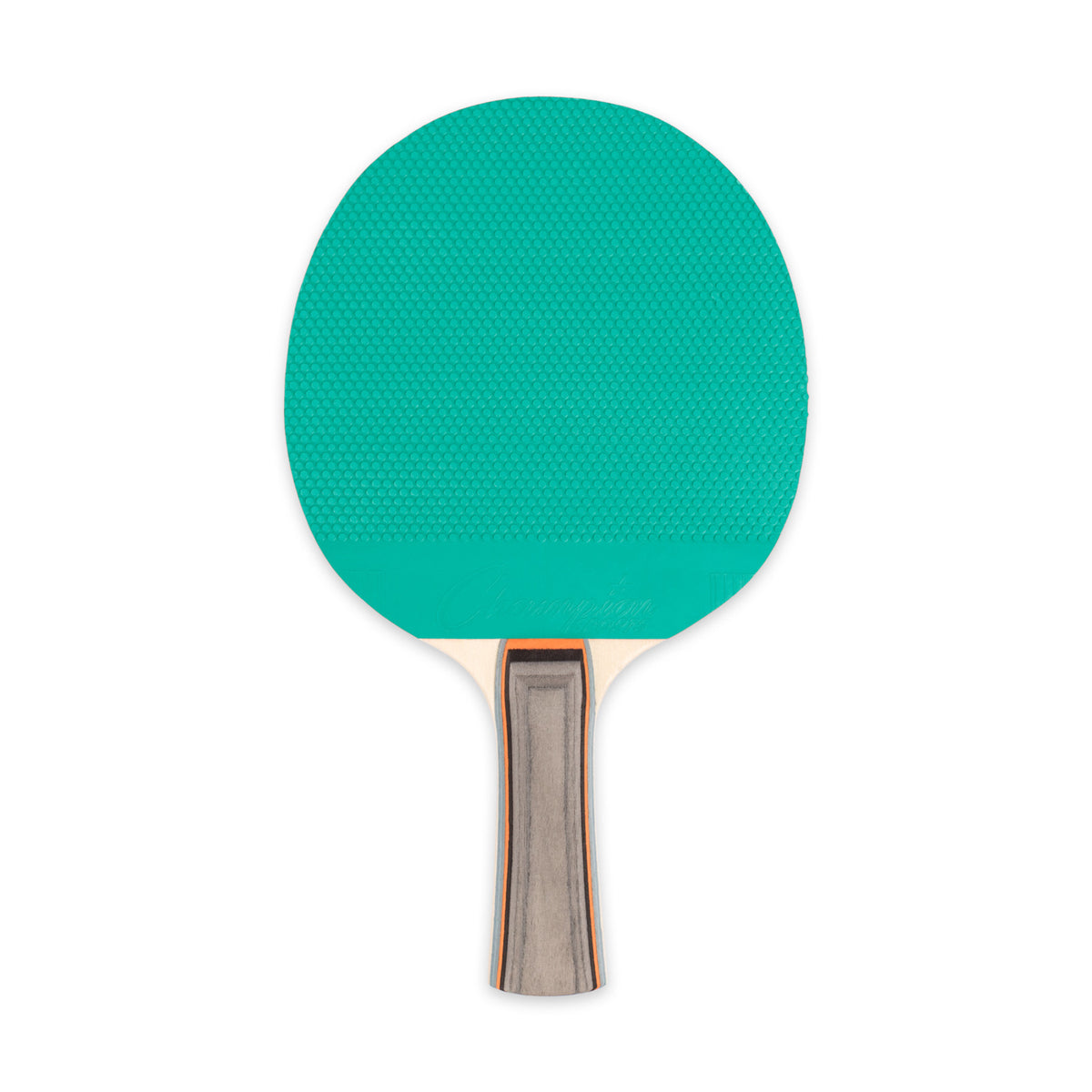 Champion Sports 5-Ply Rubber Table Tennis Paddle